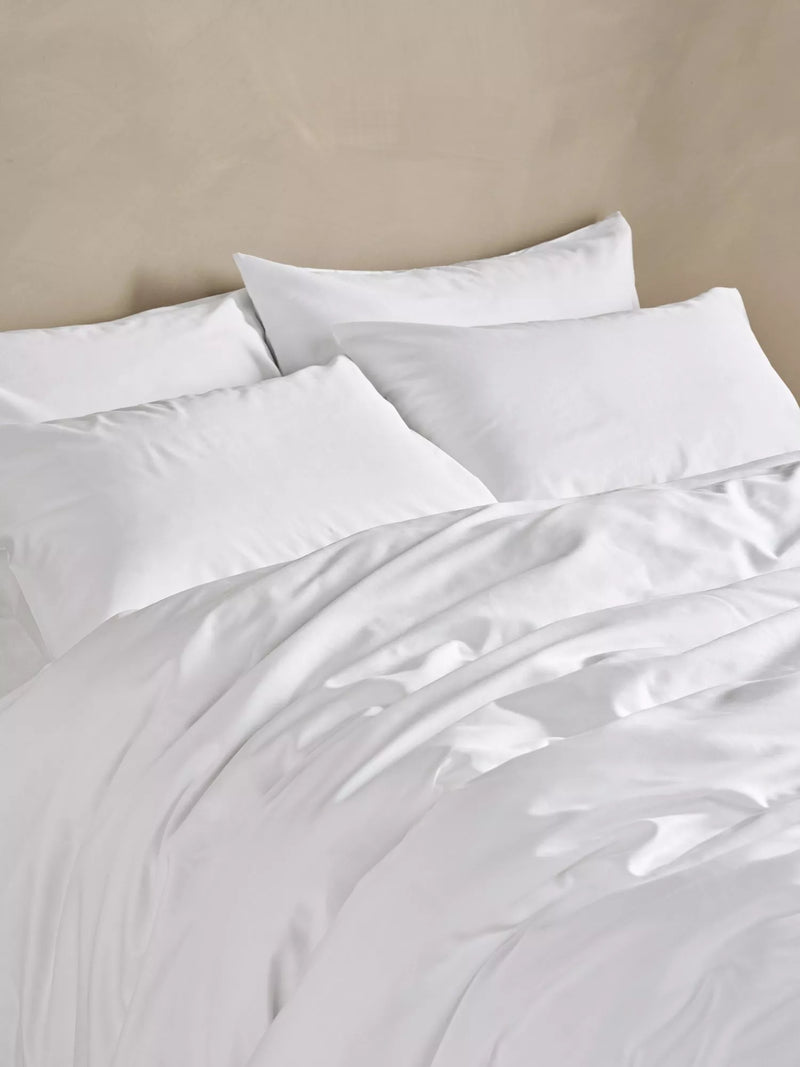 Bedfolk Luxe Cotton Bedding double duvet cover 200x200cm, imported from the UK