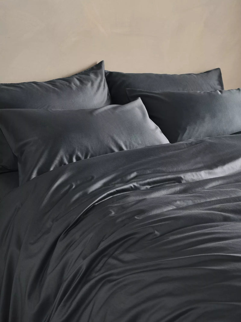Bedfolk Luxe Cotton Sateen Double Duvet Cover