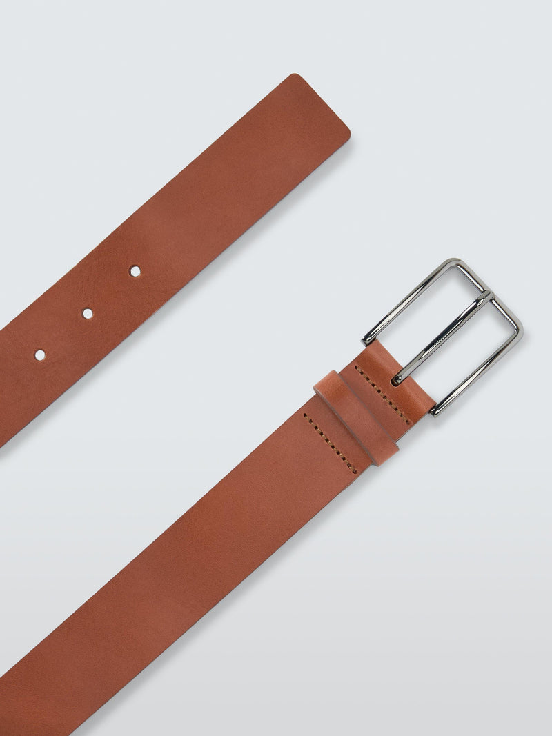 John Lewis leather belt tan - British product