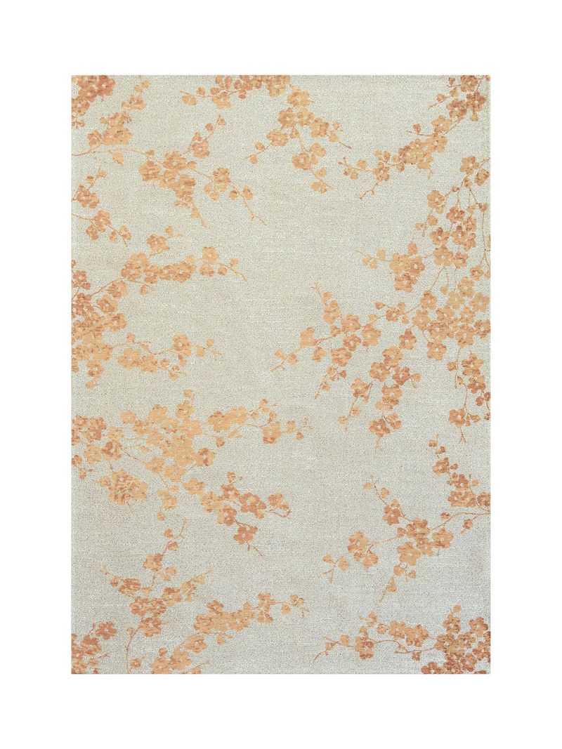 Louis De Poortere Sakura Petal rug yellow 200x140cm (British brand)