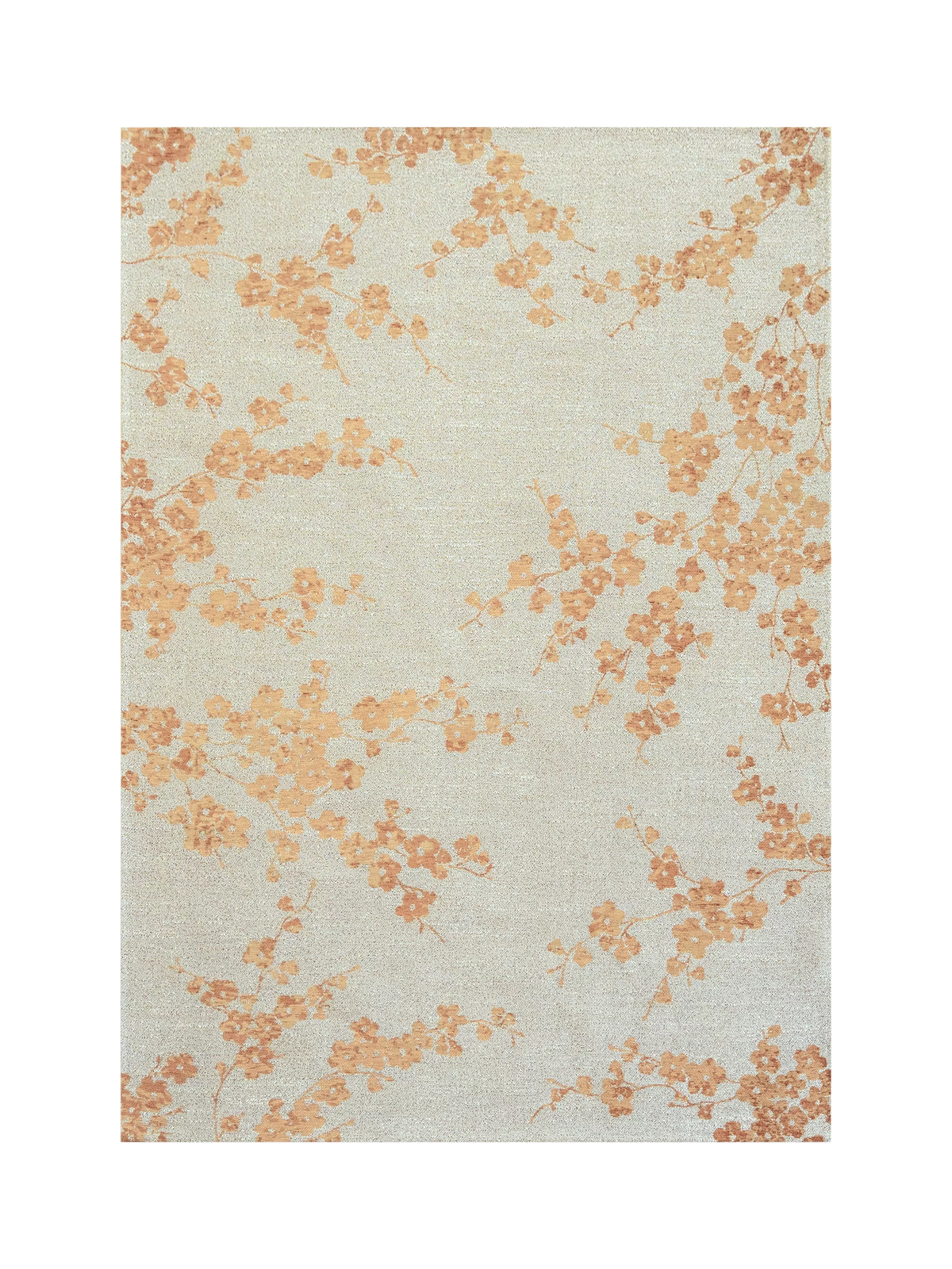 Louis De Poortere Sakura Petal rug yellow 200x140cm (British brand)
