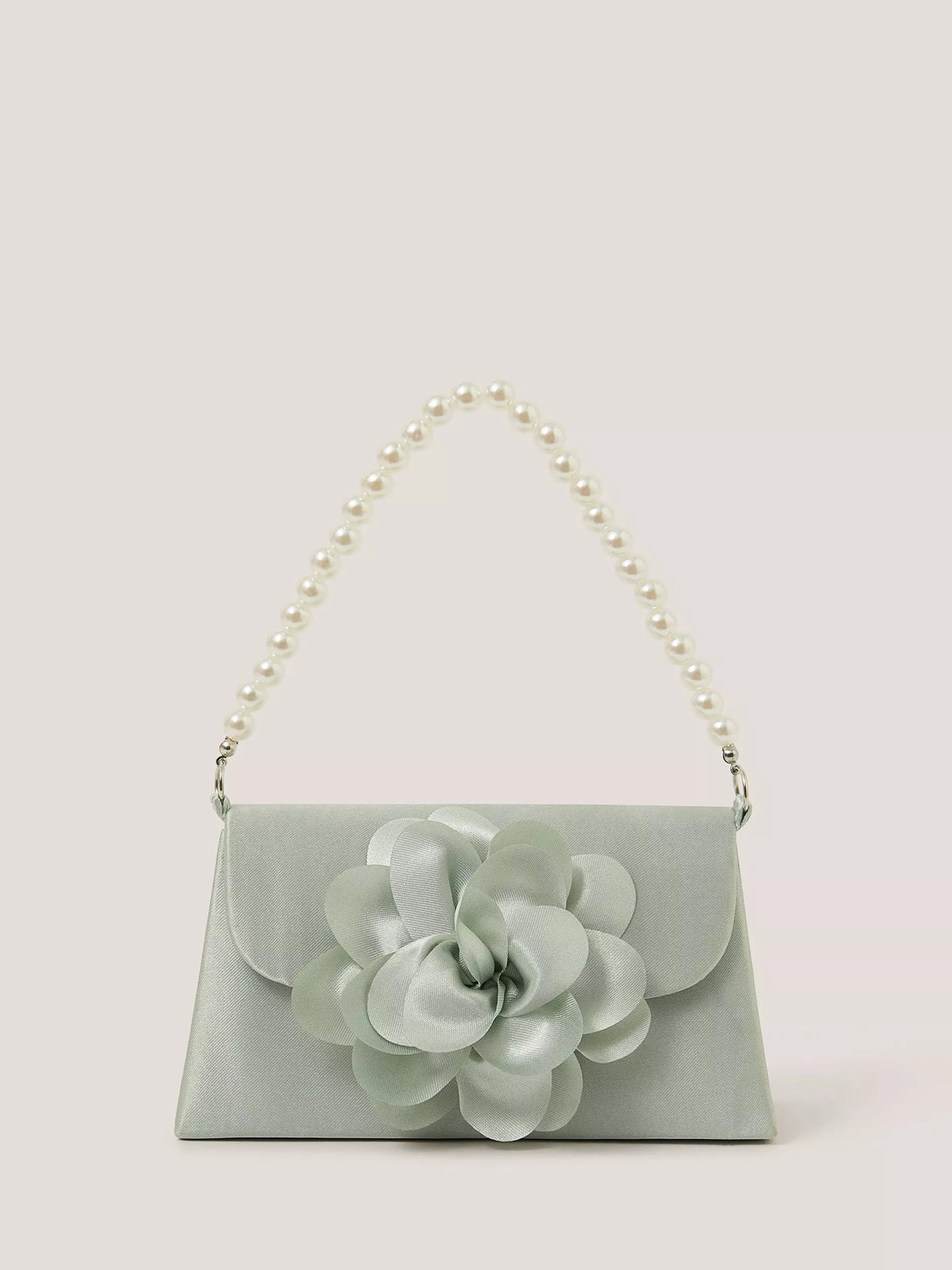 Monsoon kids mini bridesmaid bag sage (British brand)