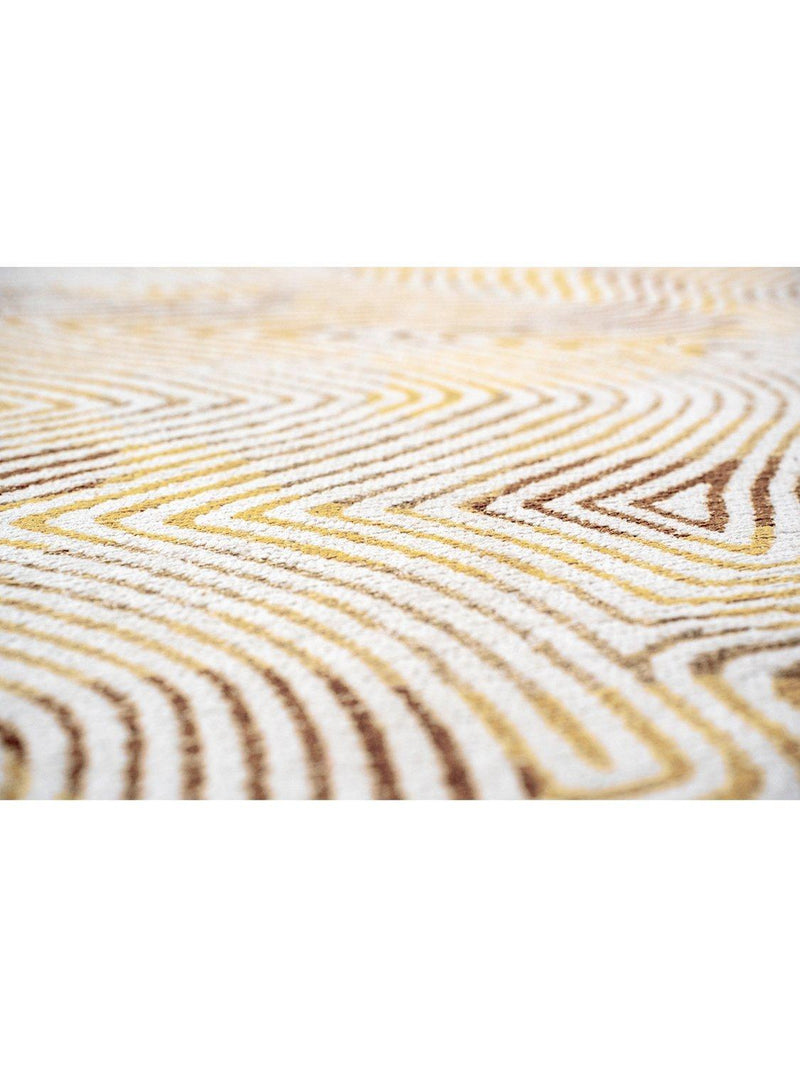 Louis De Poortere Coral Round Rug Yellow Hippy (British brand)