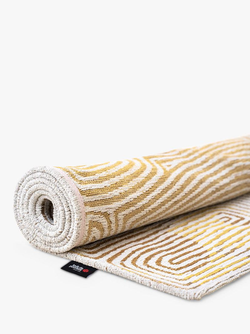 Louis De Poortere Coral rug Yellow Hippy 200x140 cm (British brand)