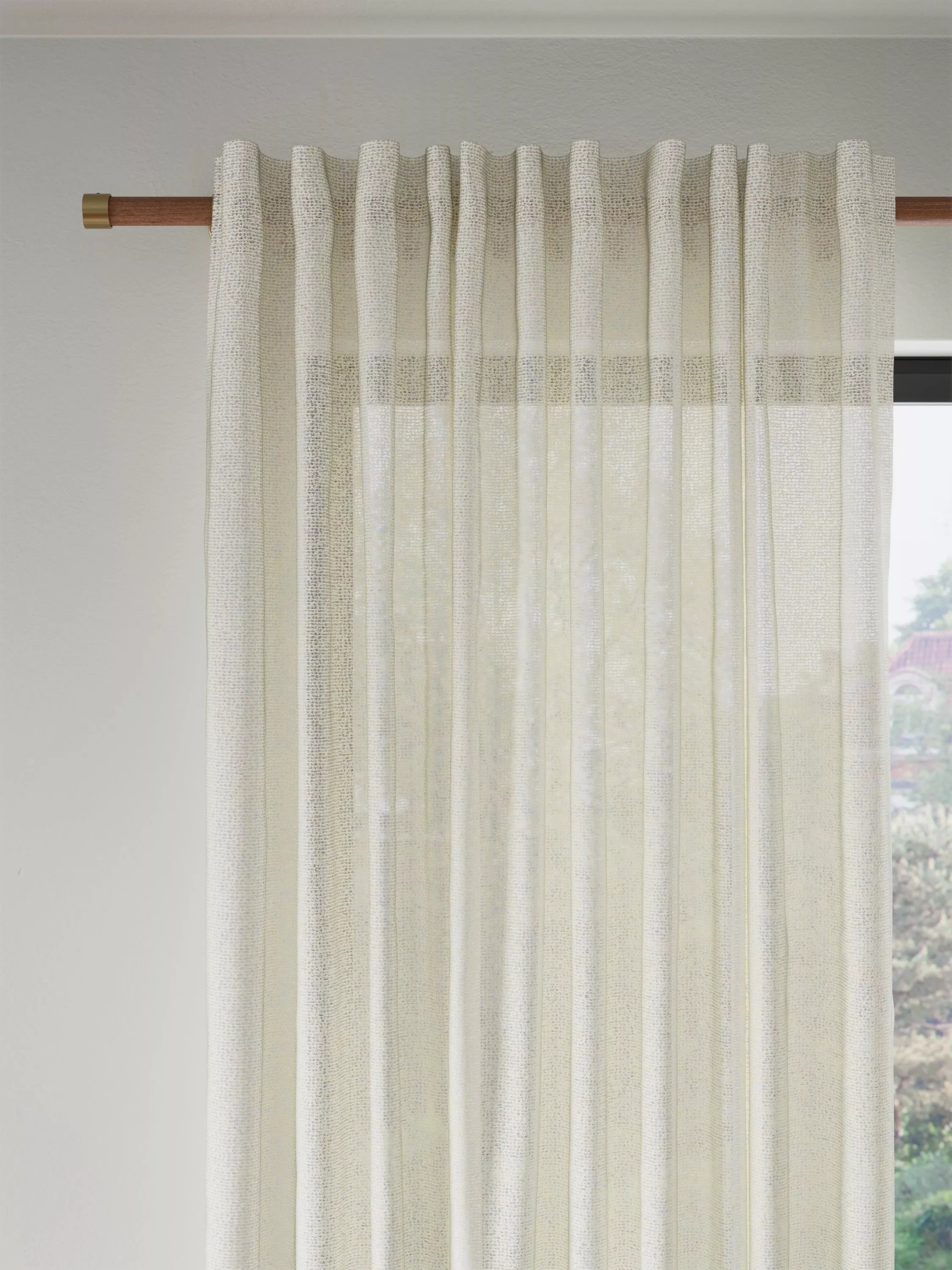 John Lewis boucle voile panel marshmallow, UK version