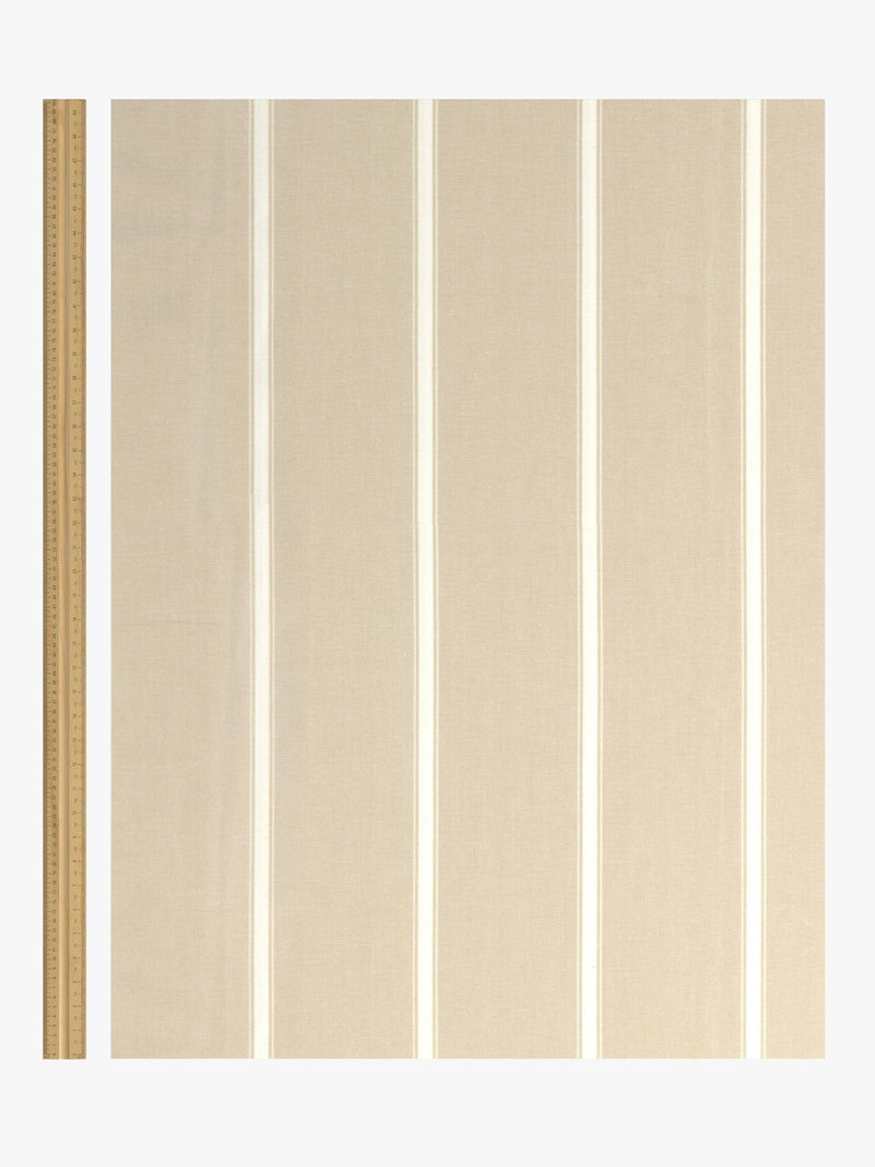 John Lewis Padstow stripe cotton lined curtains 117x137cm (British brand)