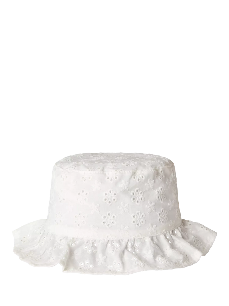 Benetton kids sun hat Optical White - British product