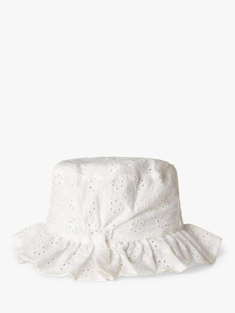 Benetton kids sun hat Optical White - British product