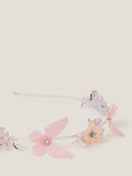 Monsoon kids floral butterfly headband pink, UK version