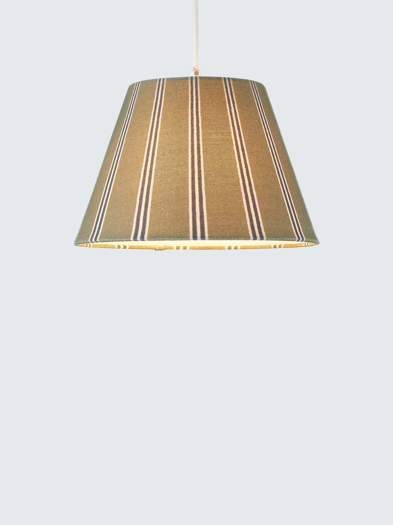 John Lewis Ambleside tapered lampshade with stripes - British product