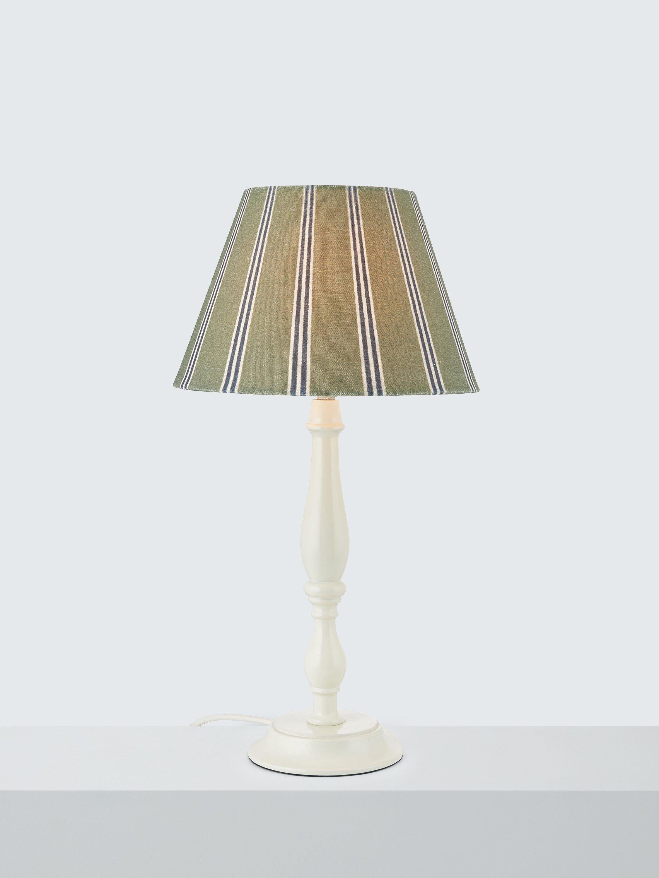 John Lewis Ambleside tapered lampshade with stripes - British product