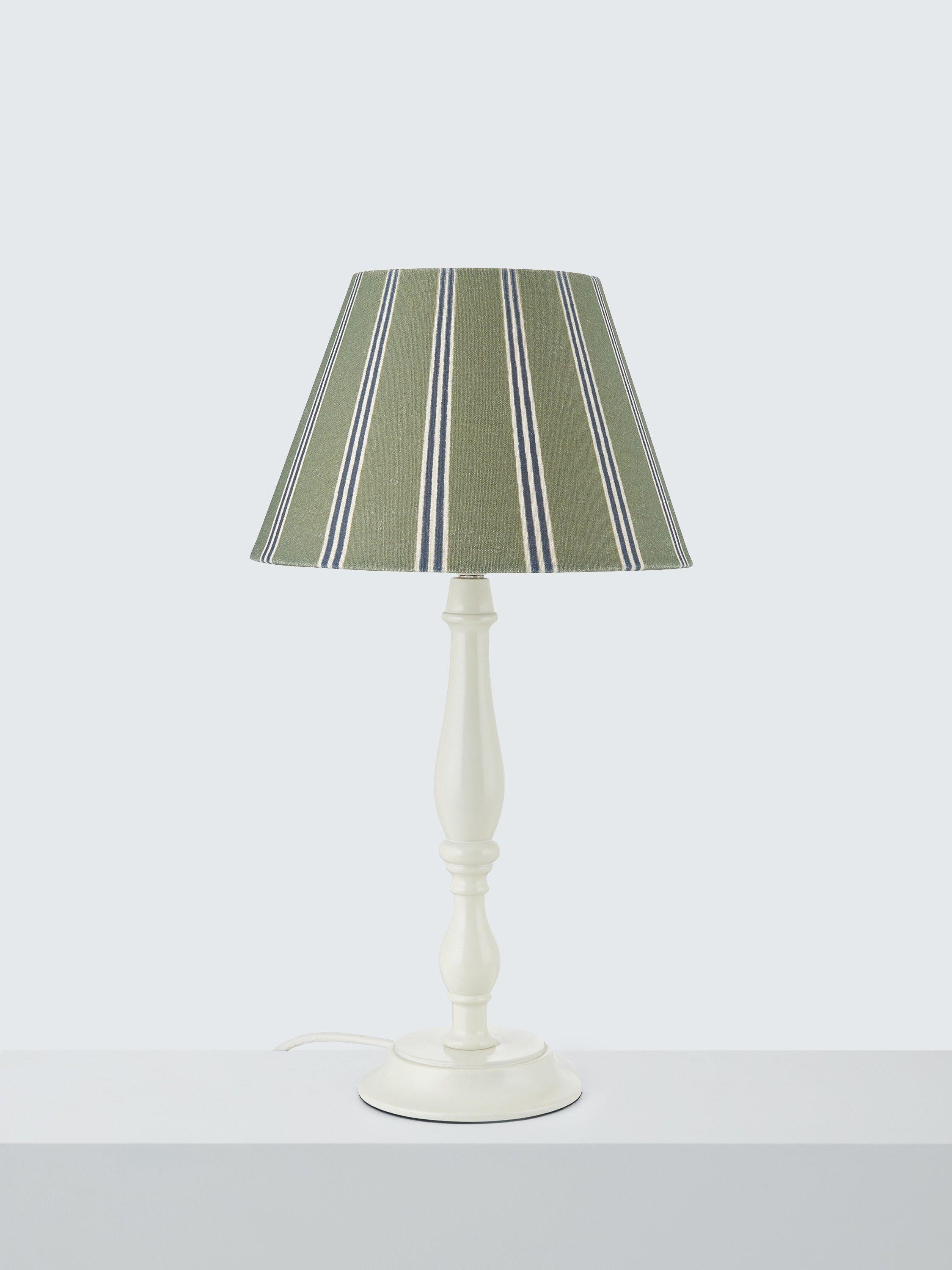 John Lewis Ambleside tapered lampshade with stripes - British product