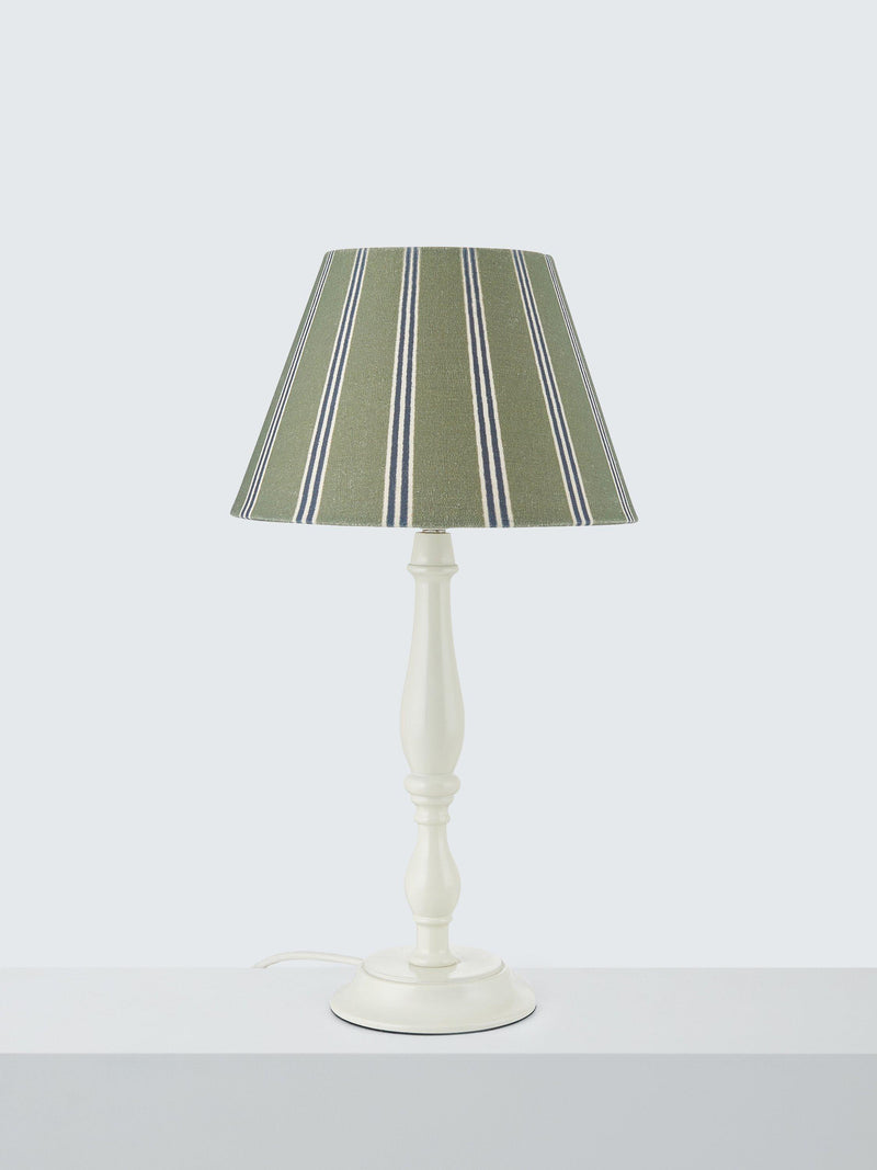 John Lewis Ambleside tapered lampshade with stripes - British product