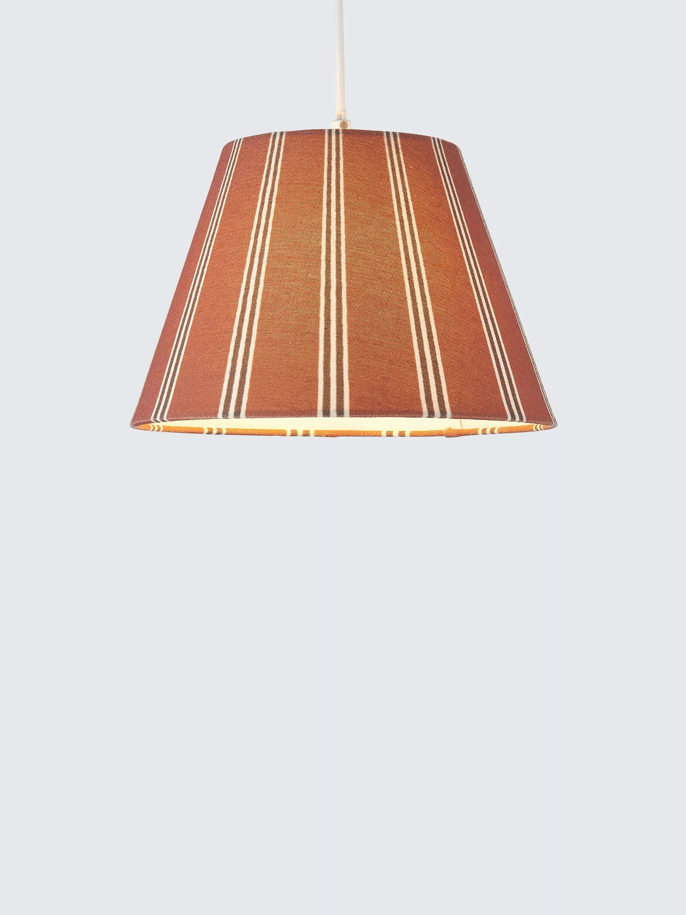 John Lewis Ambleside tapered lampshade with stripes - British product
