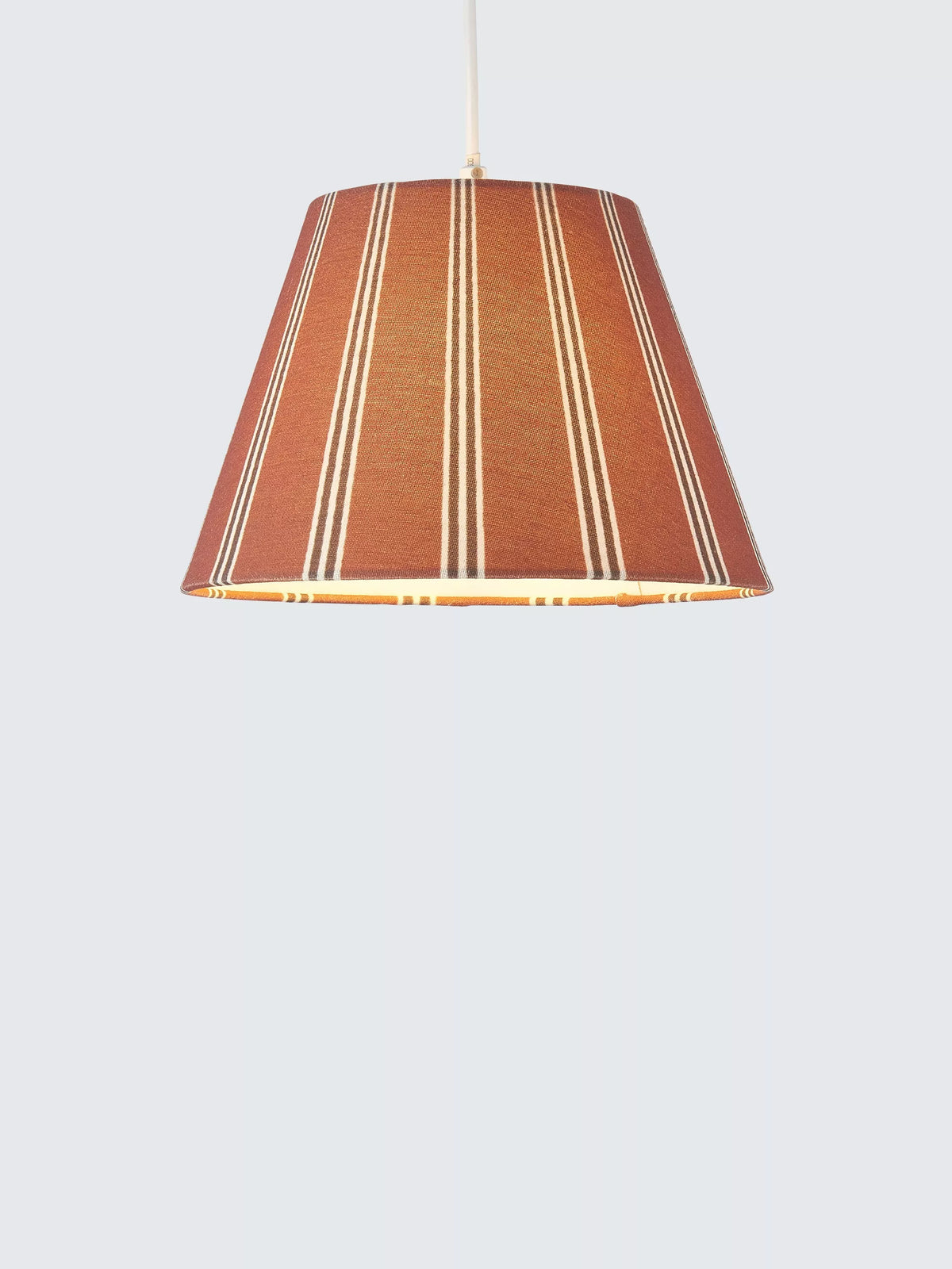 John Lewis Ambleside tapered lampshade with stripes - British product