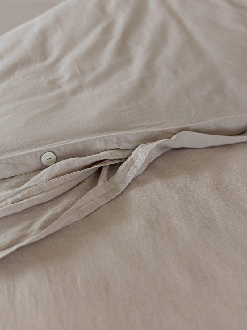 Floks organic cotton and hemp duvet cover double, imported from the UK