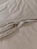 Floks organic cotton and hemp duvet cover double, imported from the UK
