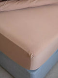 Floks Luxury Organic Cotton Fitted Sheet Double