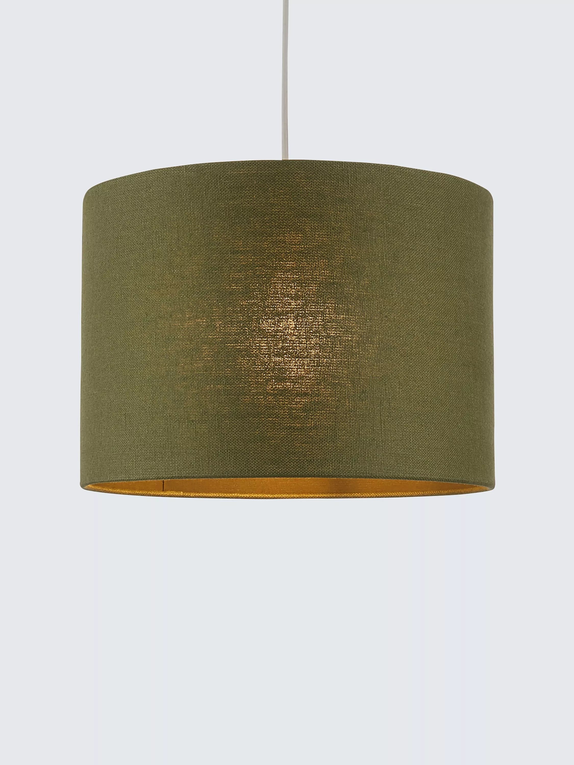 John Lewis Sophia Pure Linen Drum Lampshade