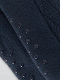 John Lewis fleece lounge socks Navy - British product