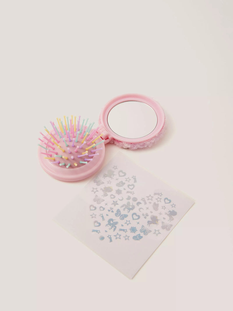 Monsoon Kids' Unicorn brush and nail set, British product