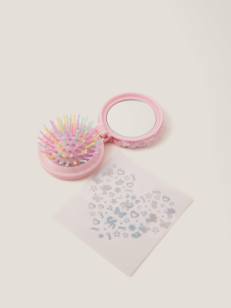Monsoon Kids' Unicorn brush and nail set, British product