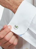 Simon Carter mother of pearl butterfly cufflinks 14mm, UK version