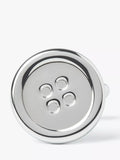 Simon Carter button cufflinks grey silver - British product