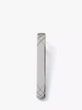 Simon Carter sterling silver embossed tie slide, UK version