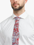 Simon Carter mother of pearl tie slide in white natural - British product