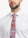 Simon Carter mother of pearl tie slide in white natural - British product