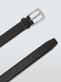 John Lewis leather belt textured finish, imported from the UK