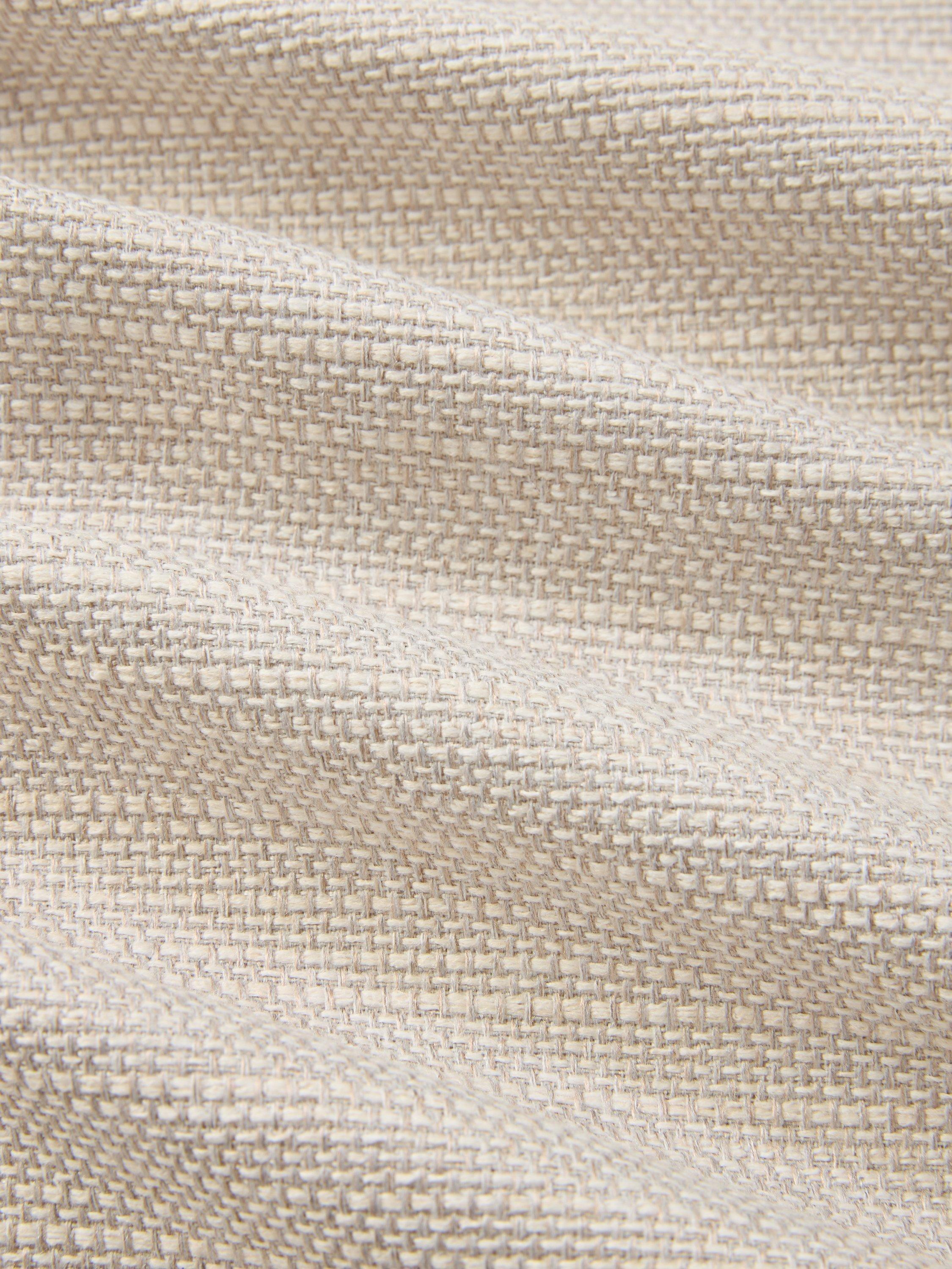 John Lewis tonal yarn pencil pleat curtains 137cm drop (British brand)