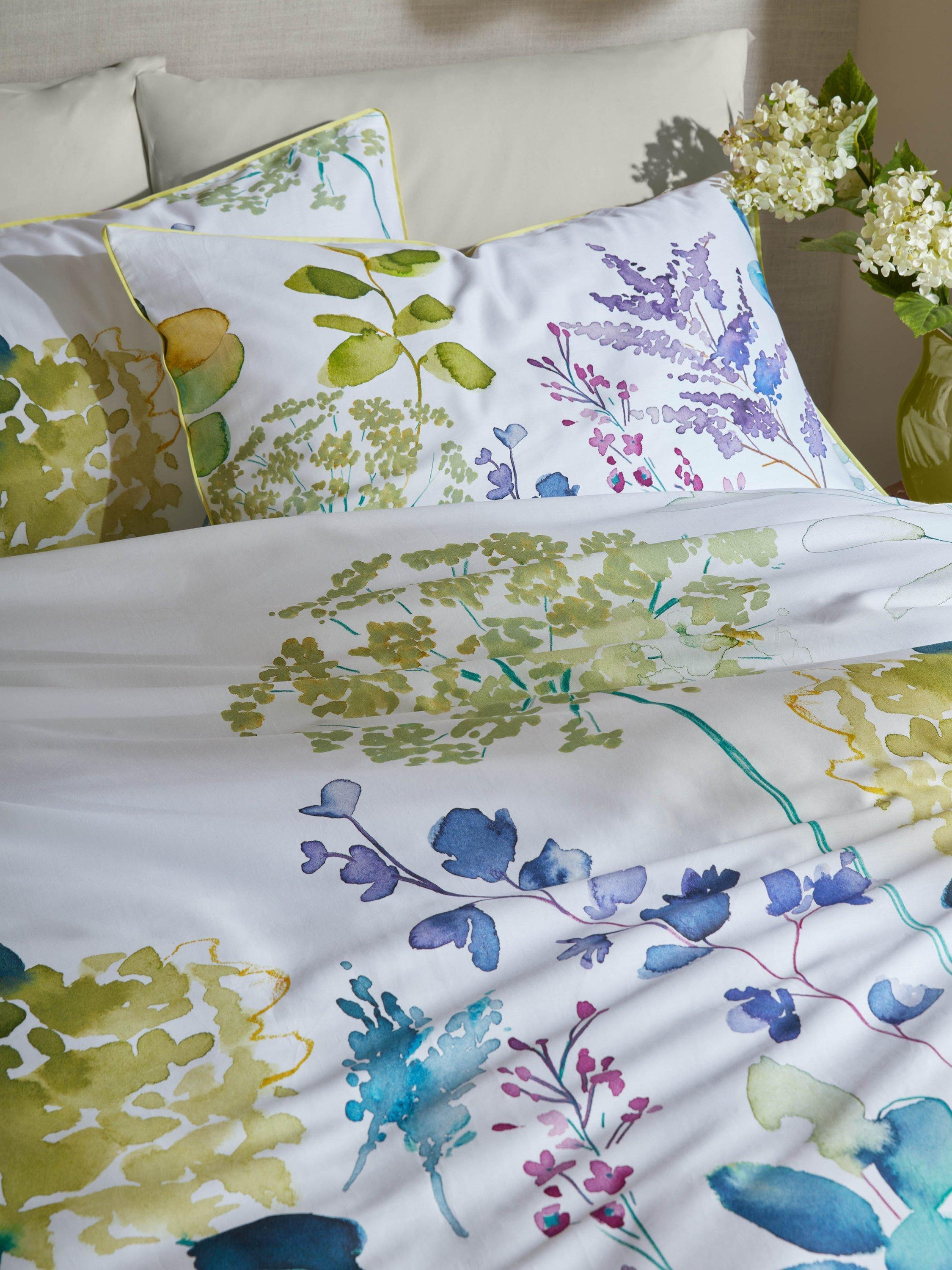bluebellgray botanical duvet cover set double, UK version