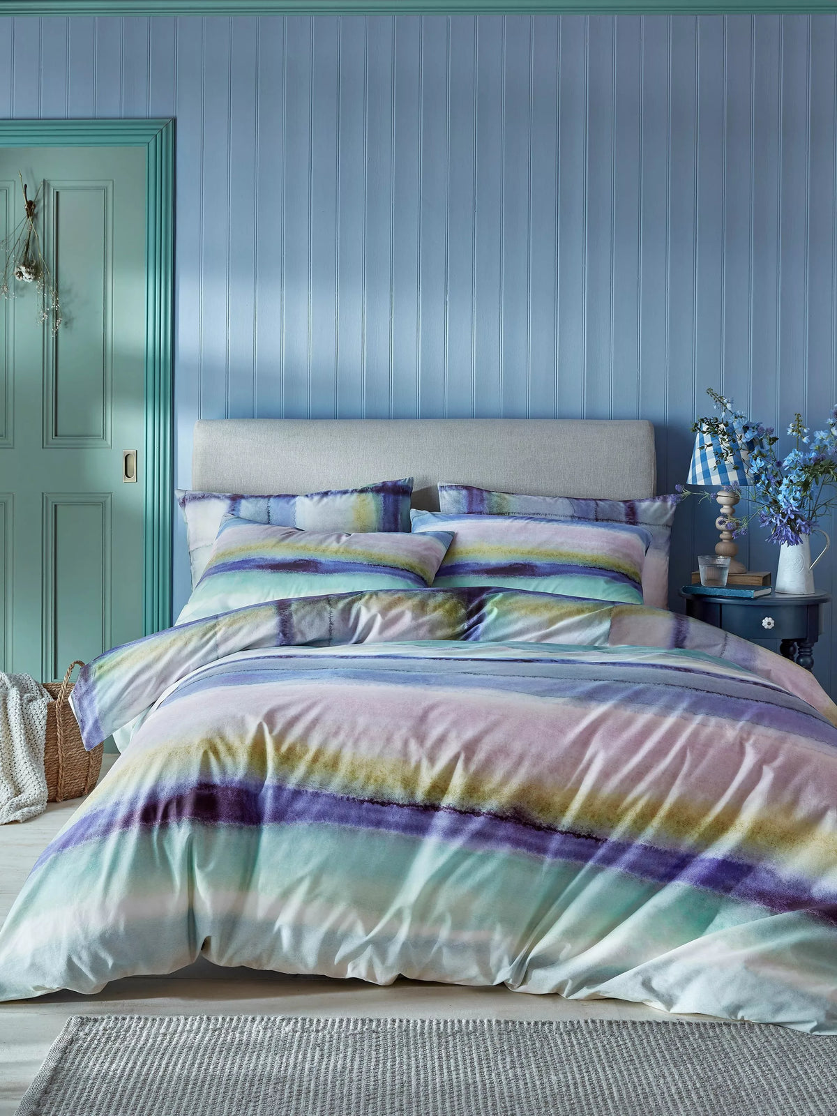 bluebellgray reversible duvet cover set double - British product