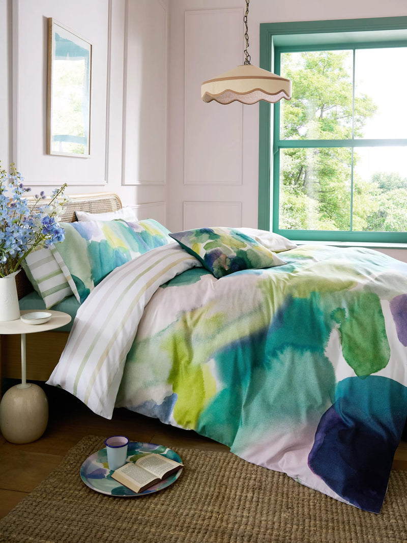 bluebellgray Lochaber double duvet cover set, imported from the UK