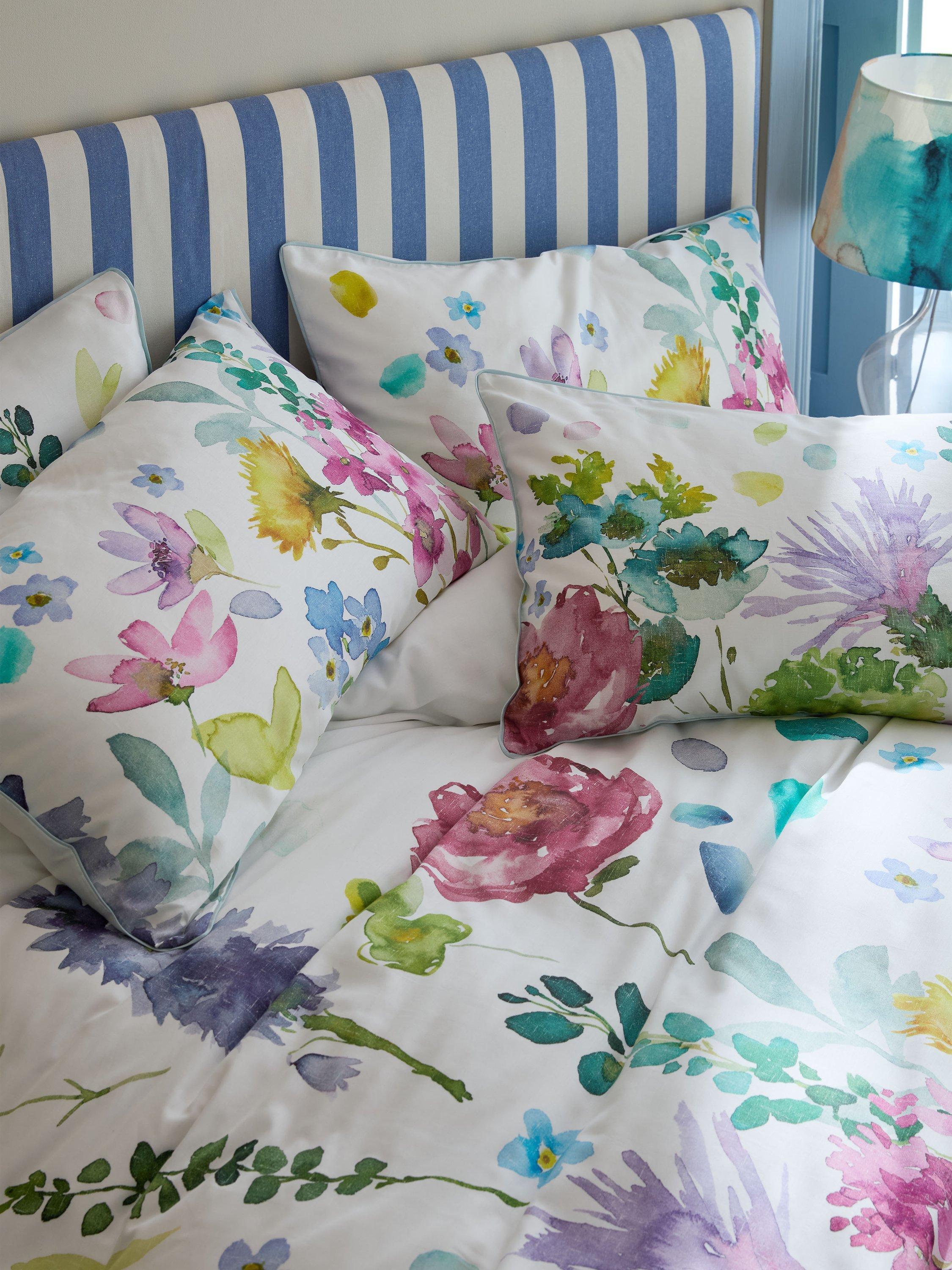 bluebellgray Tetbury Meadow double duvet cover set - British product