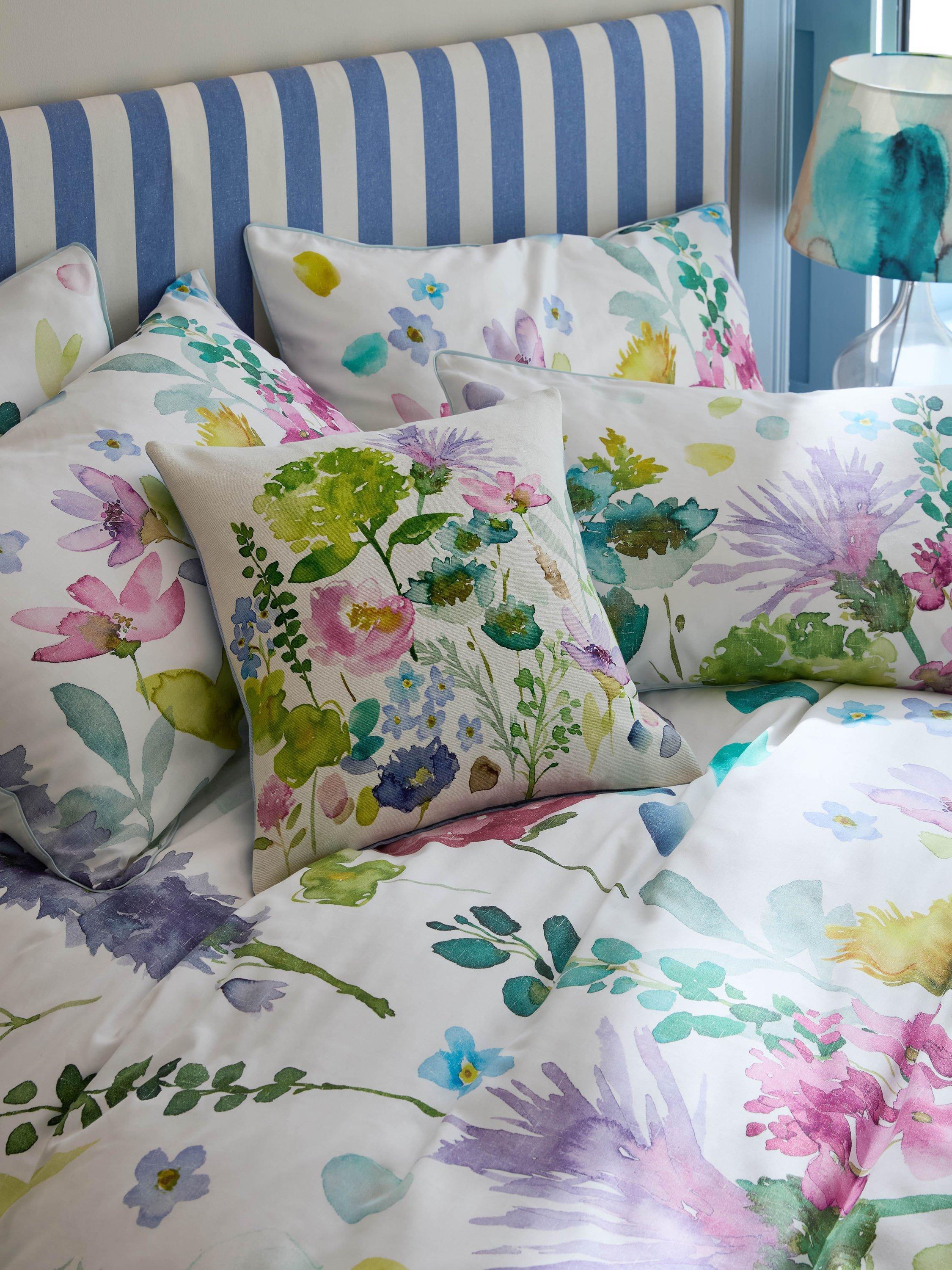 bluebellgray Tetbury Meadow double duvet cover set - British product