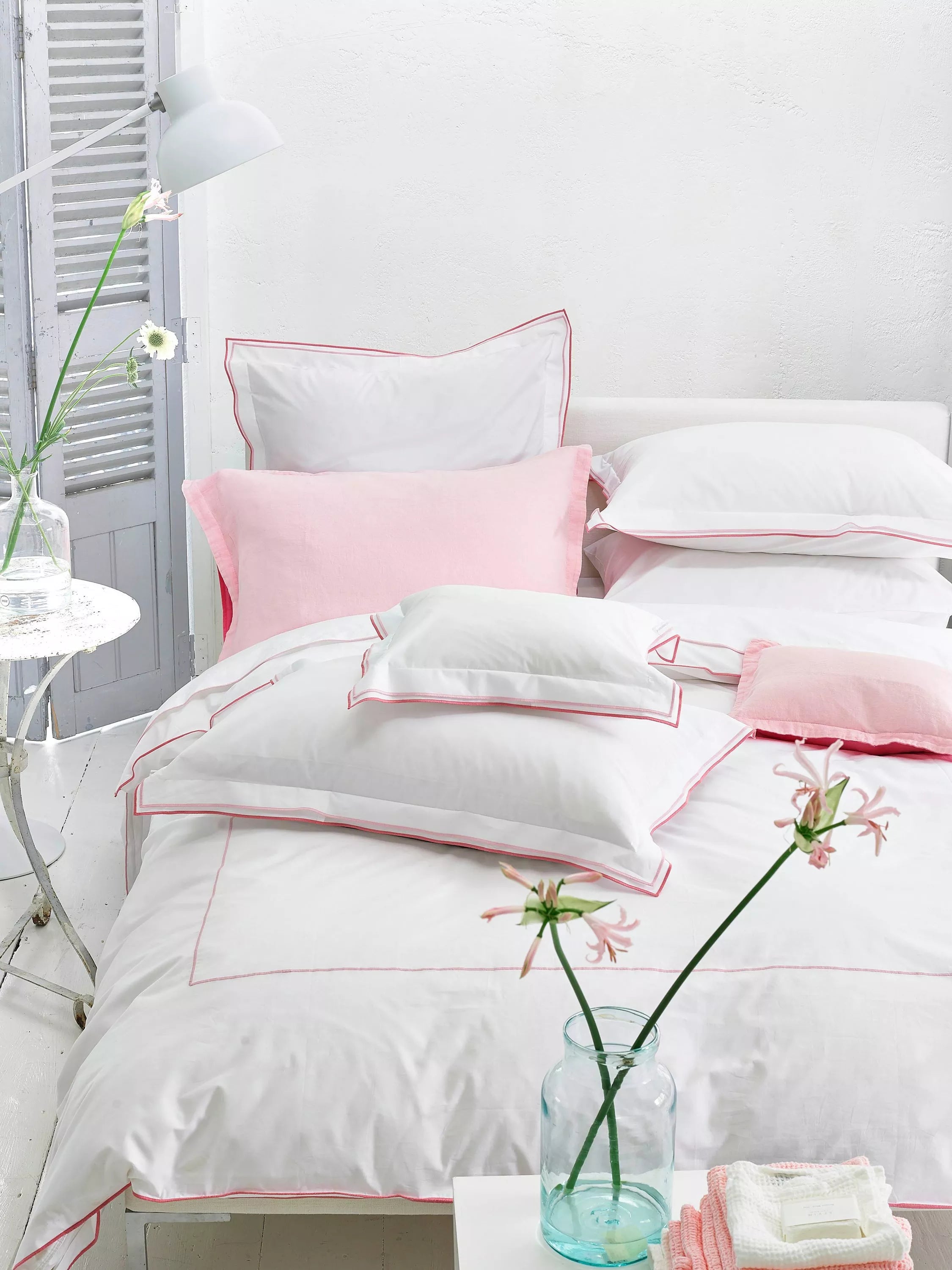 Designers Guild Astor 400 Thread Count Percale Double Bedding Set
