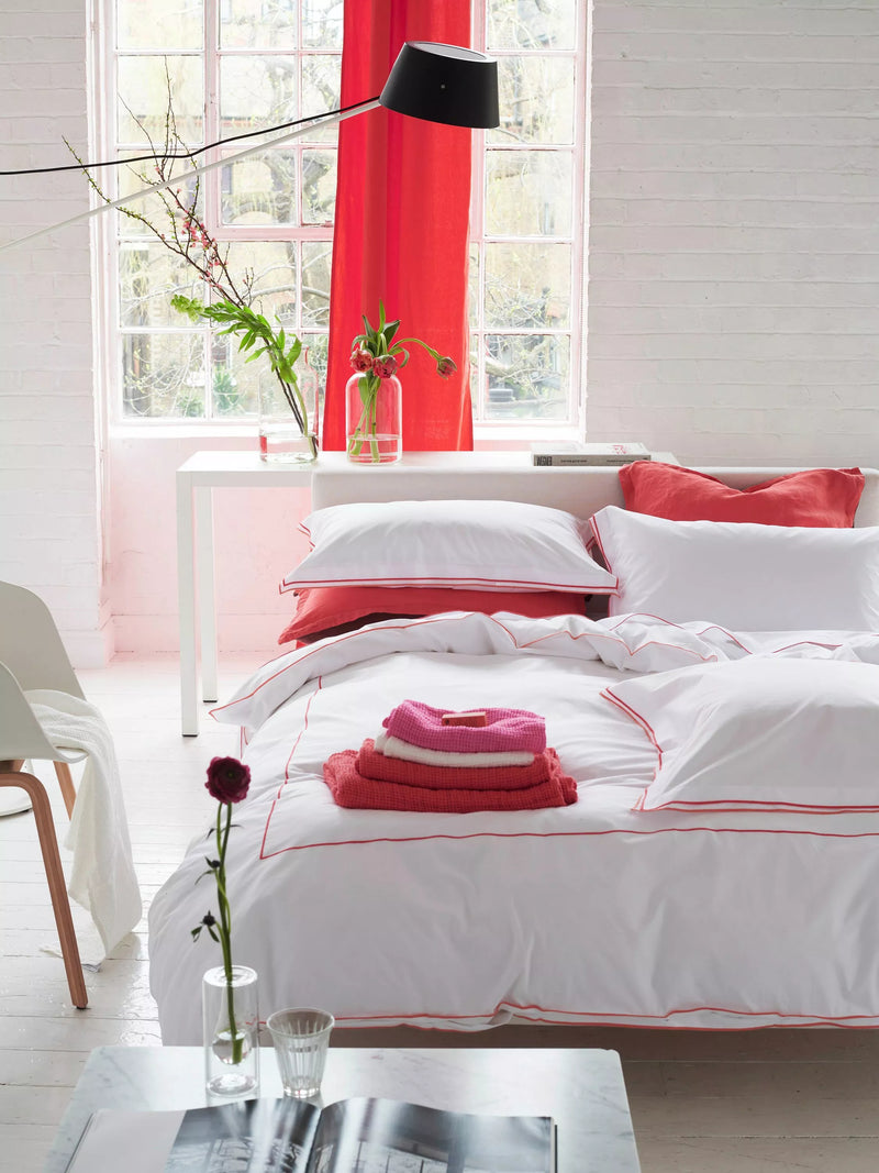 Designers Guild Astor 400 Thread Count Percale Double Bedding Set