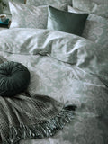 Laura Ashley cotton sateen duvet cover set with pillowcases, UK version