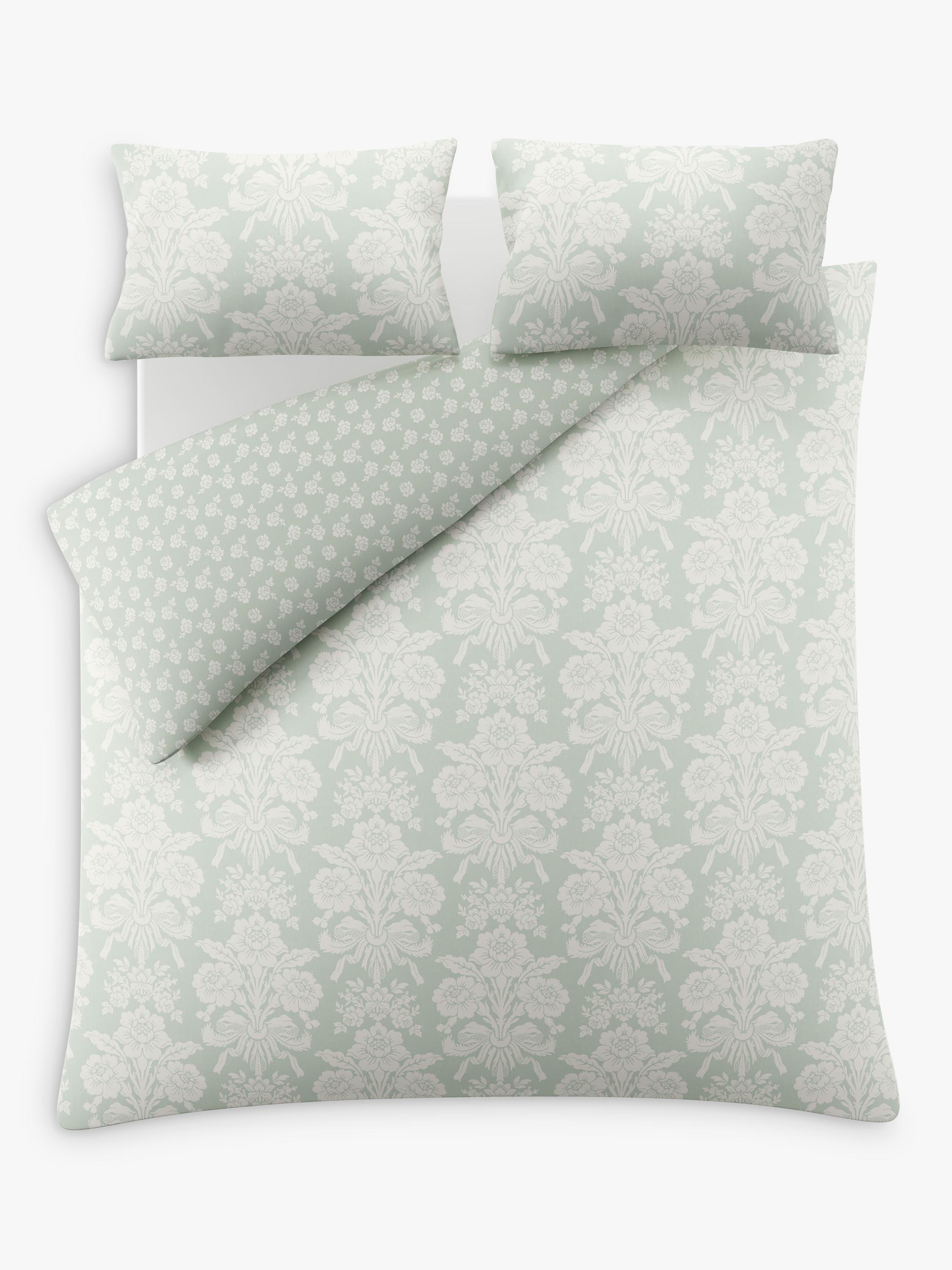 Laura Ashley cotton sateen duvet cover set with pillowcases, UK version