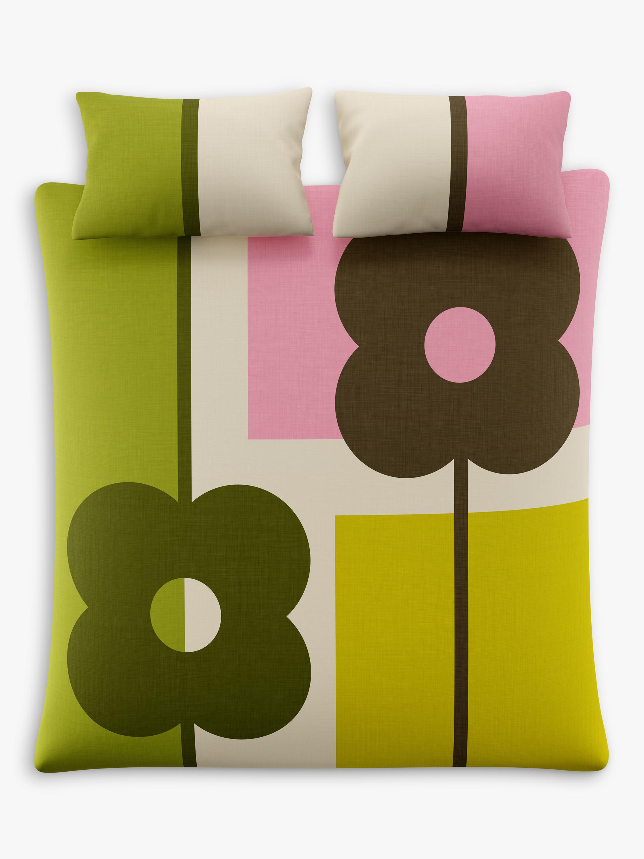 Orla Kiely Abacus Block duvet cover set Double, imported from the UK