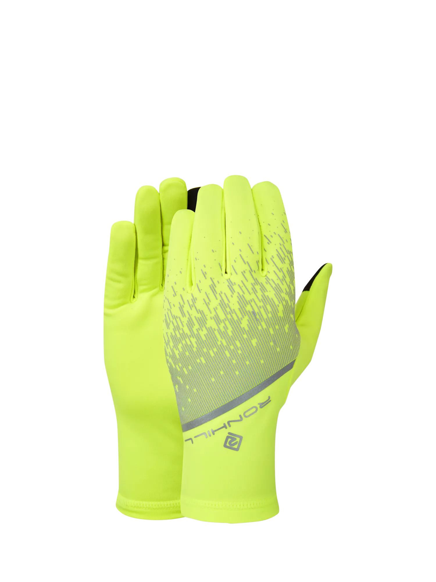 Ronhill reflective gloves yellow, UK version