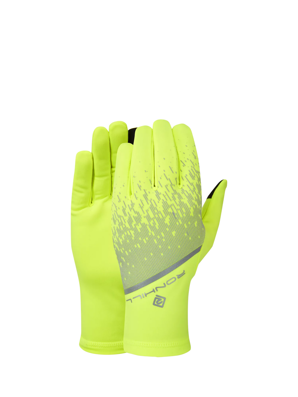 Ronhill reflective gloves yellow, UK version