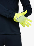 Ronhill reflective gloves yellow, UK version