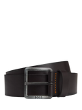 HUGO BOSS BOSS Jeeko Leather Belt, Black
