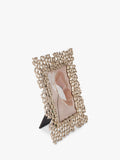 Libra Interiors Miel honeycomb photo frame gold 4x6 inch - British product