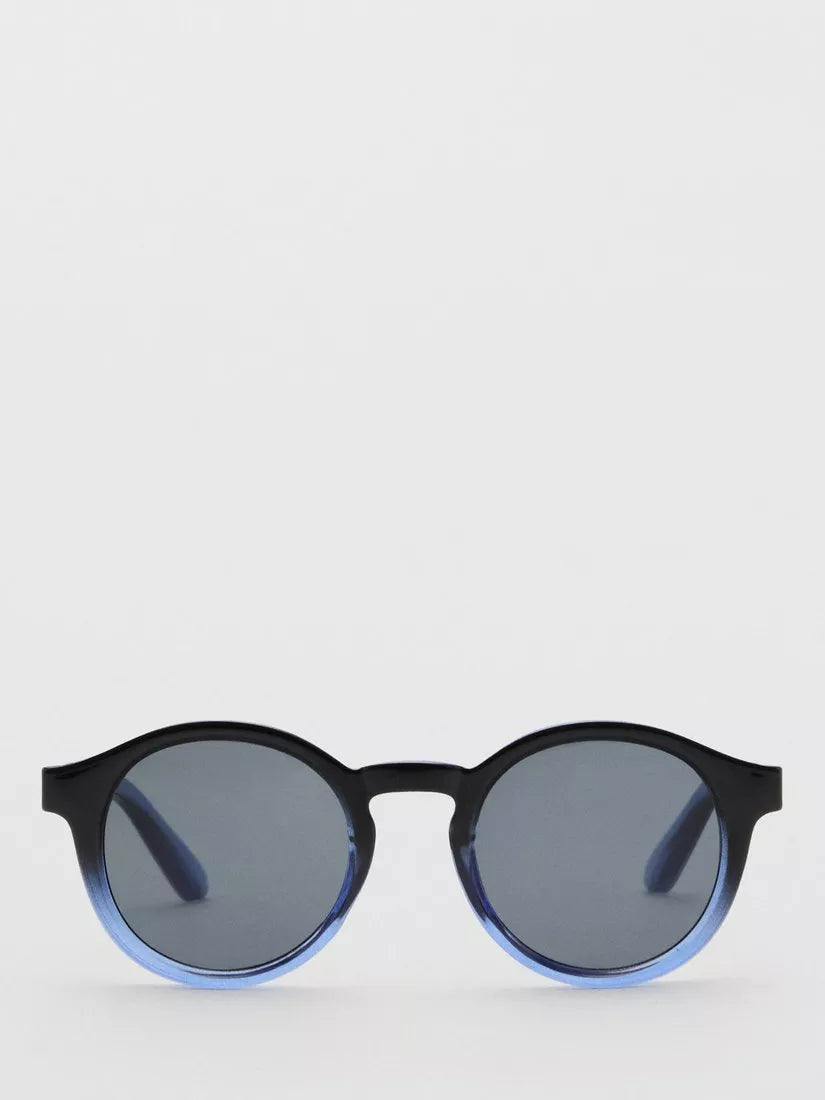 Mango Justin Sunglasses, Navy, One Size