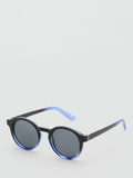 Mango round blue polycarbonate sunglasses (British brand)